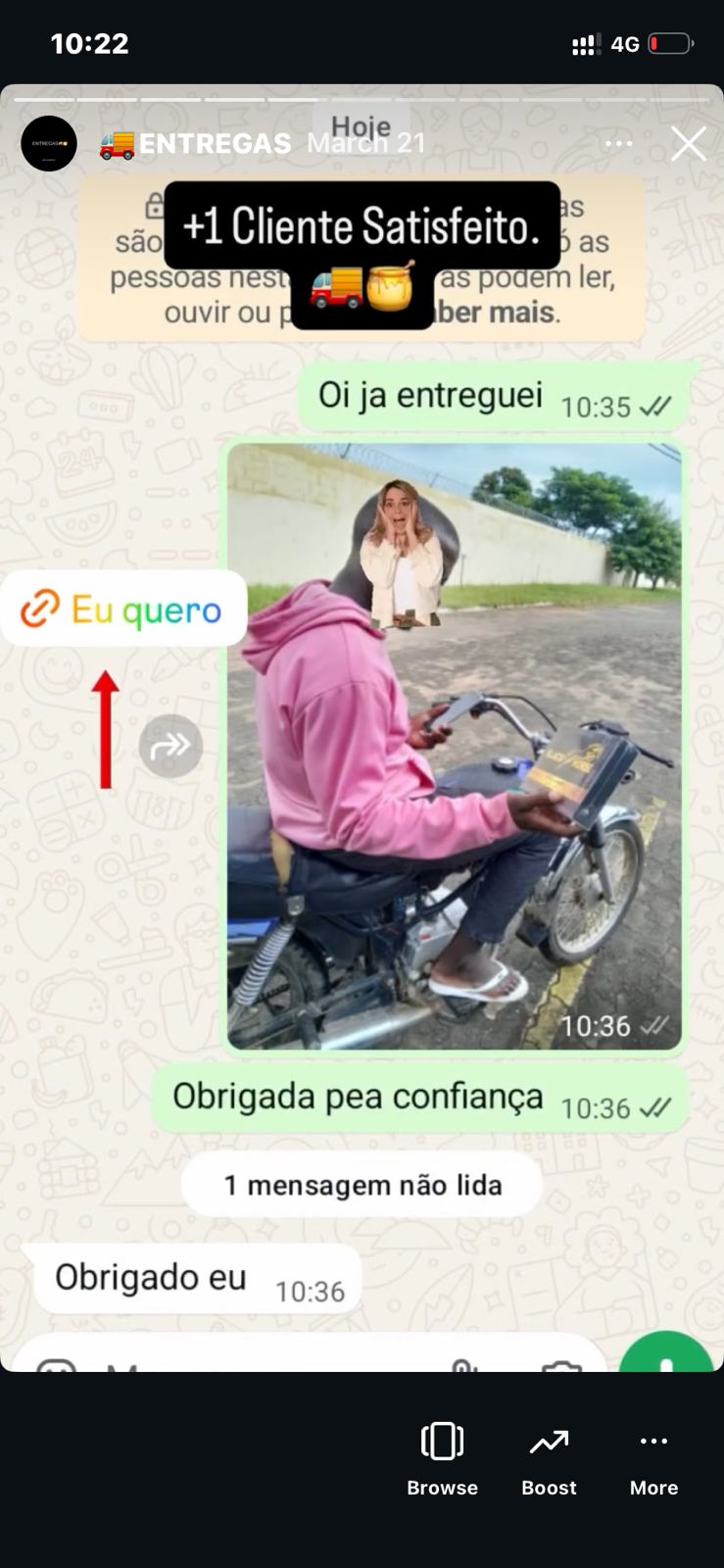 Prova de cliente 5